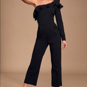 Lulus One Shoulder Jumpsuit